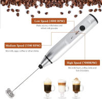 Batidor Eléctrico Portátil Para Leche Y Huevos USB Recargable Mezclador De Mano Para Café Crema Y Batidos Accesorio De Cocina - details 8