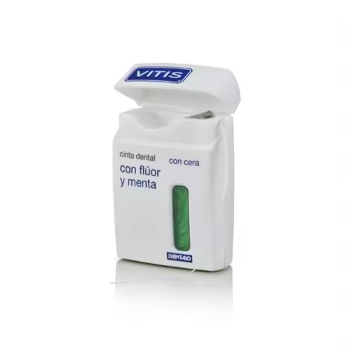 Vitis Cinta Dental Cera Fluor Menta Duplo 2 Unidades - 1