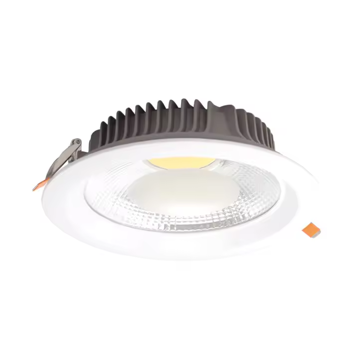 Foco empotrable LED - 32 W- 4000 K - 2400 Lm- ø226 mm - Corte ø200 mm - Modelo COB Essential S - Pack 10 unidades - AZABAK - 1