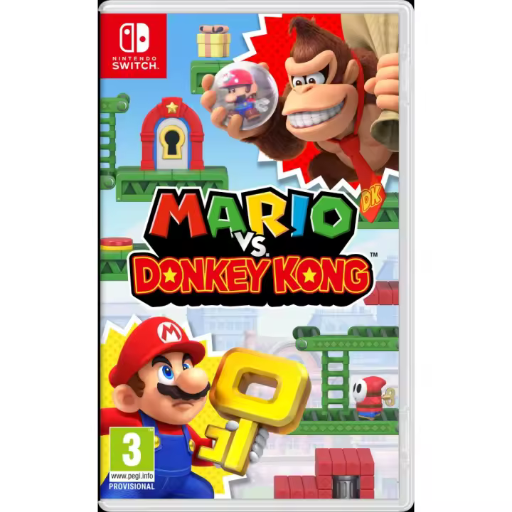 MARIO VS DONKEY KONG SWITCH JUEGO FÍSICO VERSIÓN ESPAÑOLA GARANTÍA EUROPEA SPANISH VERSION EU WARRANTY Nintendo - 1