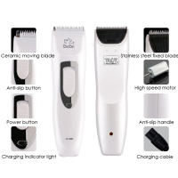 Kit De Peluquería Profesional KUKU KP3000 Para Perros Y Gatos Trimmer Eléctrico Recargable Corte De Pelo Máquina Afeitadora Para Mascotas - details 3