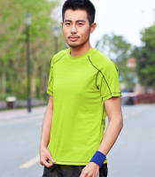 Camiseta De Manga Corta Transpirable Y Secado Rápido Para Hombre Y Mujer Ropa Deportiva Casual De Verano Con Malla Cómoda Para Running - details 8