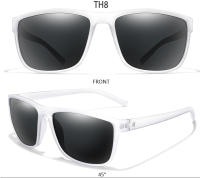 Gafas De Ciclismo Polarizadas Clásicas LOISRUBY Para Hombres Y Mujeres UV400 Protección Solar Para Camping Senderismo Y Conducción Gafas De Montar Bicicleta Cuadradas - details 10