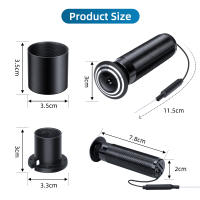 Cámara De Ojo De La Puerta Digital Elecpow 1080P WiFi 2.4G/5G Con Detección De Movimiento Seguridad Doméstica Sin Batería Compatible Con Tuya - details 11
