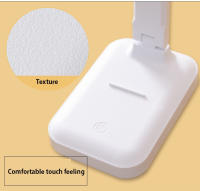 Lámpara De Mesa LED Plegable Con 3 Controles De Toque Sin Etapas Luz De Lectura Protección Ocular Luz Nocturna Ajustable Para Cama - details 5