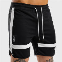 Shorts De Entrenamiento Para Hombre GITF Shorts De Correr Fitness Gym Basketbal Negro Pantalones De Sudor Con Estampado De Deporte - details 10