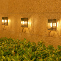 Lámpara Solar Exterior AK-5154 Impermeable Sensibilidad Al Sol Para Jardín Villa Nocturna Luz De Pared Cuadrada De Titanio - details 6