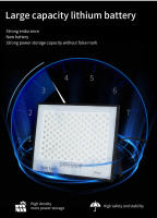 Lámpara Solar De Jardín LED Super Brillante Controlada Con Alta Potencia 100W 200W 300W Resistente Al Agua Para Exteriores Estilo Moderno - details 10
