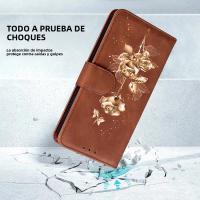 Funda De Cuero Para Samsung Galaxy J6+ J4+ J6 2018 J7 J5 J3 2016 2017 Estilo Clásico Con Soporte De Tarjetas Y Monedero Protector Anti-Scratch Magnético - details 4