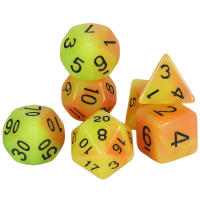Juego De Dados Poliedros Luminosos Para D&D Juegos De Rol Y Otros Juegos Perfecto Para DND Juego De Dados Poliedros Brillantes En La Oscuridad - details 4