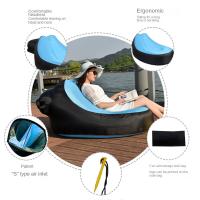 Sofá Inflable Portátil OTAUTAU Para Camping Al Aire Libre Jardín Playa Piscina Asiento Recostado Comodo Con Estilo De Bolso SF112 - details 5