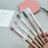Cubiertas De Protección Para Cepillos De Maquillaje Set De Herramientas De Belleza Accesorios Para Rostro Cubierta Guardia Protectora - details 0