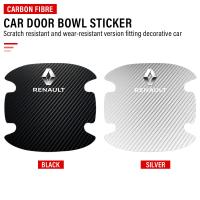 Pegatina De Manija De Puerta De Coche Fibra De Carbono Resistente a Rasguños Impermeable Para Renault Megane 2 3 4 Twingo Clio Talisman Captur Trafic - details 2