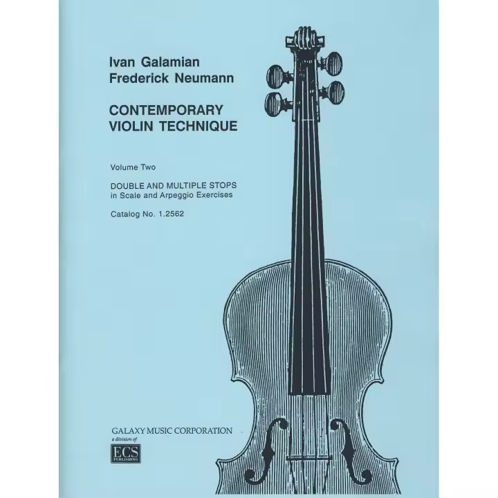 GALAMIAN I.-Contemporary Violin Technique Vol.2 Scale System para Violin (Neumann) - 1