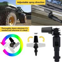 Adaptador De Boquilla Giratoria 360° Para Lavar Rociador De Alta Presión Karcher Lavor Ajustable Angulo Para Limpieza a Alta Presión - details 13