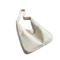 Bolso De Hombro Para Mujer En Tela De Corduroy Sólido 2023 Bolso De Mano Diseñador Casual Bolso Armpit Trend Para Mujer - details 18