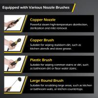 Limpiador a vapor de 2500 W, vaporizador eléctrico de alta presión para limpieza, limpiador a vapor portátil para coche - details 3