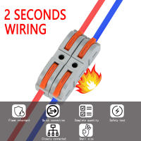 Conector De Cable LT-211 Para Conexión Rápida 28-12 AWG(0.08-4mm²) 32A 250V Terminal Aislada Compacta Para Soldadura - details 1