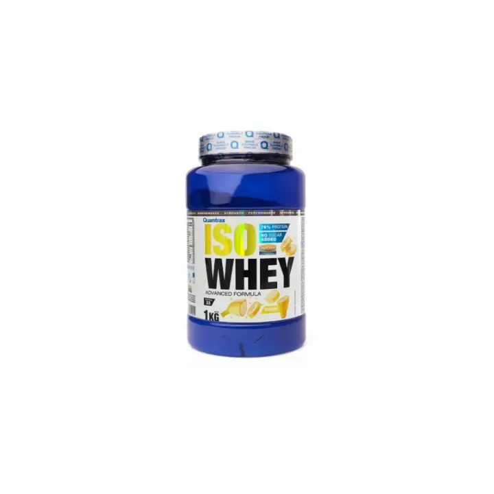 Quamtrax Iso Whey 1 Kg Banana - 1