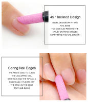 Rodillos De Arco Íris Para Uñas Y Cutícula Eliminador De Piel Muerta Ligero Portátil Herramientas De Manicura Perfecto Regalo - details 3