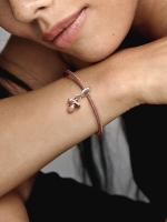 Pandora - Charm Colgante de Chupete de Bebé-Plata de Lei, Baño de Oro Rosa de 14 K - details 3