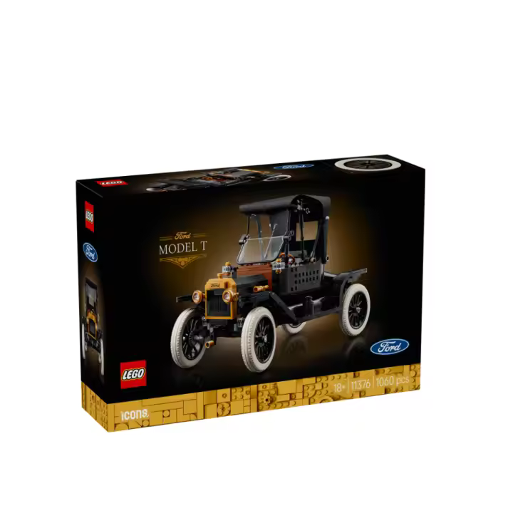 LEGO ICONS - FORD MODELO T, 11376, TIENDA CON LICENCIA OFICIAL, ENVÍO 24-48H PENÍNSULA, JUGUETES, LADRILLOS, BRICKS, PIEZAS, BLOQUES, CONSTRUCCIONES, ADULTOS, COCHES, ANTIGÜO - 1