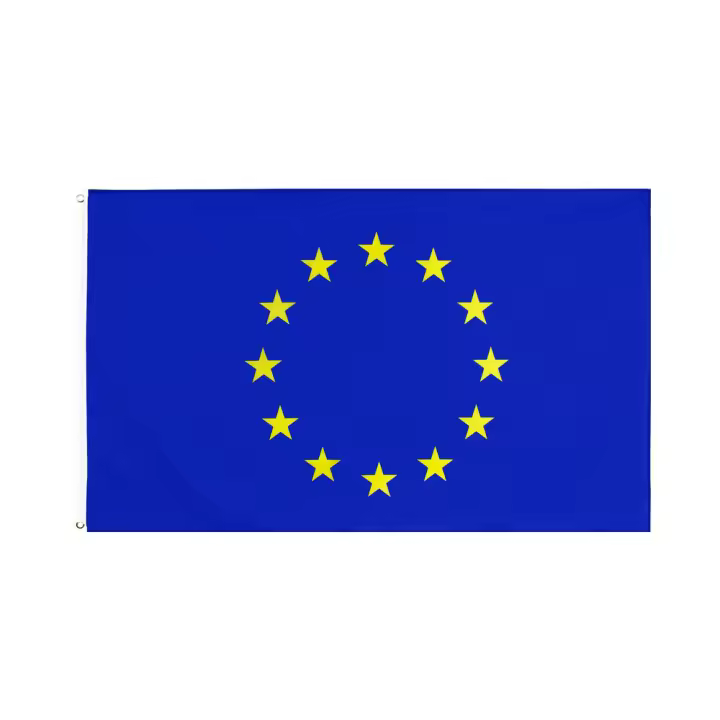 Bandera De La Unión Europea De 90x150 Cm Para Decoración Material Poliéster Estilo Colgante No Personalizada Origin China - 1