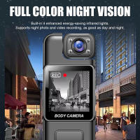 Cámara Mini Portátil HD 4K Wifi Hotspot Con Visión Nocturna DVR Bodycam Digital Para Policía Memoria MicroSD Pantalla Color 1.54 Inch - details 6