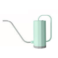 Regadera De Acero Inoxidable 1.2L Con Bocina Larga Para Riego De Plantas Y Flores Jarrón Curvo Herramienta De Jardinería - details 10
