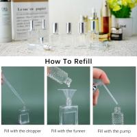 12pcs + 4 Accesorios Botella De Perfume Reutilizable 15ml Con 12 Botellas De Spray 2 Funnel 2 Droppers Portátil Recargable - details 3