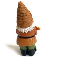 1pc Adorno De Jardín De Resina En Forma De Hombre Obeso Con Gnome De Girasol Decoración Al Aire Libre Para Apicultores - details 3
