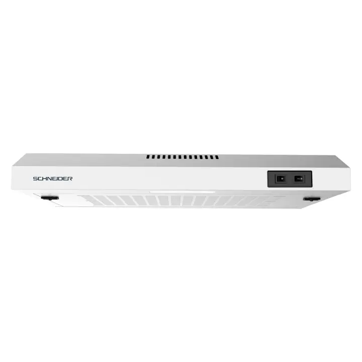 Campana extractora 60 cm, 177.4 m³/h, 2 velocidades, Blanco SCHNEIDER SCHC6018WH - 1