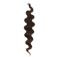 Extensiones De Cabello Sintético Body Wave 24 Pulgadas Naturales Para Mujer Hilo De Braided Textura Fibras De Alta Temperatura Paquete De 1 Strands - details 9