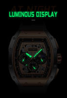 Reloj De Pulsera De Cuarzo Para Hombre LIGE Impermeable FOXBOX Marca Top Lujo Militar Deportivo Moda Cronógrafo Relogios Masculino Con Manos Luminosas Y Fase Lunar - details 7