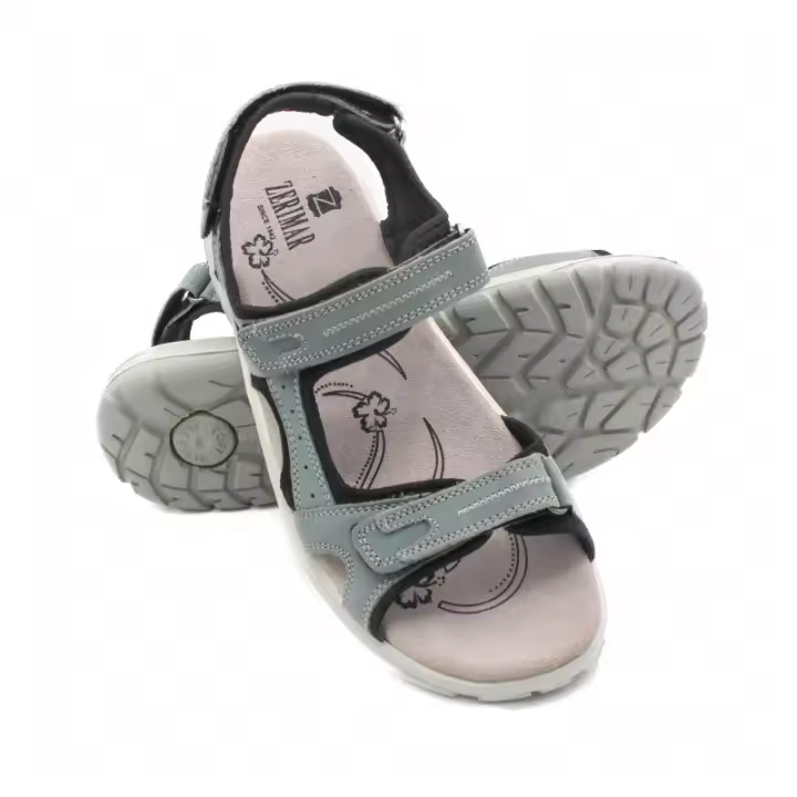 Sandalias de piel de trekking o senderismo para mujer - Zerimar. - 1
