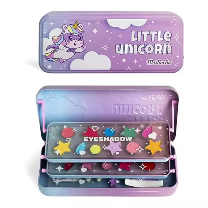 Estuche Metálico Belleza Martinelia Little Unicorn 3 Pisos 12022 AQUARIUS - 1