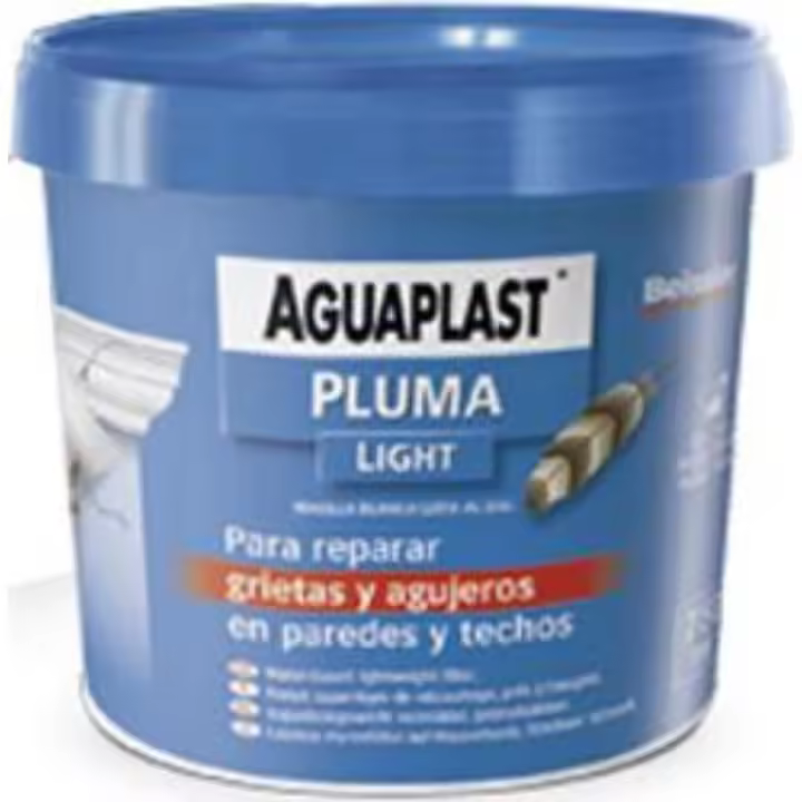 Aguaplast pluma masilla lista al uso tarrina 250 ml 70053-003 - 1