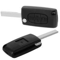 Ociodual Carcasa Llave Mando de 3 Botones Maletero CE0536 HU83 Compatible con Peugeo 206 207 306 307 308 407 Citroe C2 C3 C4 C5 - details 1