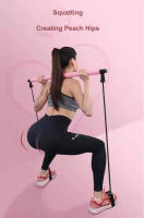 Banda De Resistencia Elástica Multi Funcional Para Pilates Y Yoga Equipo De Fitness Para El Hogar Correa De Estiramiento Elasticidad Aumentada Para Entrenamiento De Cintura Brazos Piernas Y Abdomen - details 2