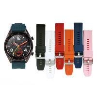 Correa De Reloj De Silicona 20mm/22mm Con Liberación Rápida Impermeable Y Suave Para Smart Watch Compatible Con Samsung Galaxy Huawei GT4/GT2/GT3 - details 1