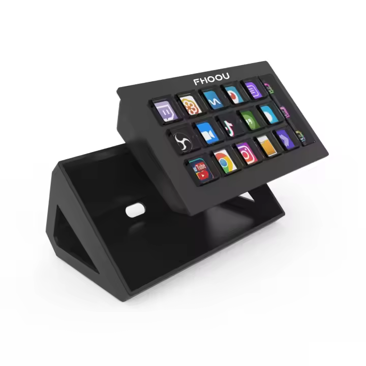 StreamDeck Mini Visual Keyboard LCD 15Botones Controlador De Contenido En Vivo Para Windows/MacOS Botón Personalizado Regalo Kryboard - 1