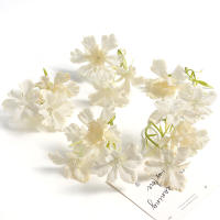 10/20Pcs Plantas Artificiales Flor De 10cm Decoración Para Hogar Jardín Bodas DIY Corona Accesorios Caja De Regalo Estilo De Flor De Seda - details 7