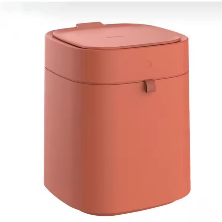 Bote De Basura Autosellante Townew T Air X Orange, 3.5 Galon (beta Orange) - 1