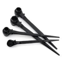 Llave De Desbloqueo Ratchet 30-32mm Doble Final Llave De Barra Podger Desbloqueo Rápido Negro Herramienta De Sotano Para Escalera De Manilas - details 0