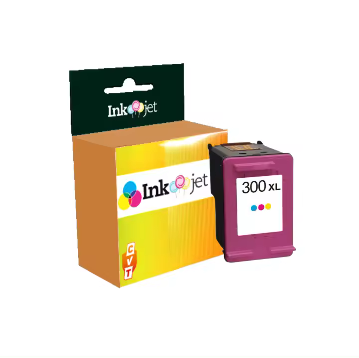 Cartucho de Tinta HP 300XL CC644EE Tricolor Compatible - Alta Calidad - 1