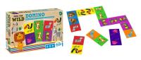 Dominó Into the Wild - Juego Educativo Infantil para Niños de 3+ Años | Aprende y Juega con Animales Salvajes | Desarrolla Memoria, Lógica y Habilidades Sociales | 28 Piezas Resistentes y Coloridas | Ideal para Casa o Escuela - Producto Stuffle Original - details 1