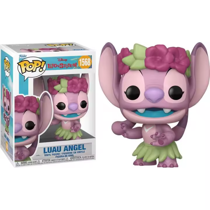 Figura Funko POP! Lilo & Stitch - Luau Angel 1568 Raíz Merchan-Store - 1