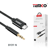 TEMCO Cable Auxiliar de USB C a Jack 3.5mm 1M, Cable Aux para Coche, Cable Nylon Trenzado Jack Audio Auricular, Cable Adaptador USB C a Aux, Para Escuchar Musica de Movil en Coche, Compatible con Xiaomi, Redmi, Huawei, Google Pixel, Oppo, OnePlus - details 4