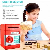 Hucha Electrónica para Niños 3-12 Años Caja Fuerte Niños Hucha Cajero Automatico Hucha con Código Caja de Monedas Banco de Dinero Divertido Caja Fuerte Juguete Regalo para Niños Niñas - details 6