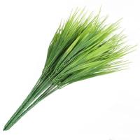 5PCS Plantas Artificiales De Pinos Verdes Y Hierba Falsa Hojas Y Flores Para Decoración De Hogar Y Bodas Arreglo De Flores De Plástico - details 1